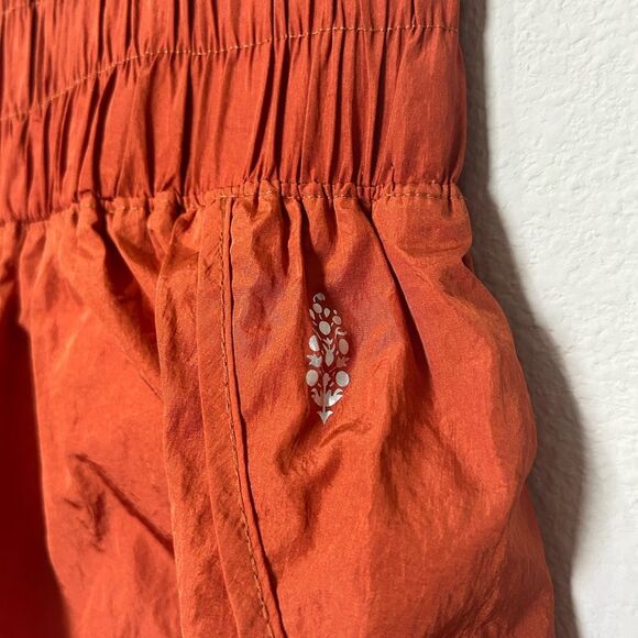 Free People Movement Way Home Shorts Burnt Orange Rust Color LIMITED EDITION S - Picture 7 of 7